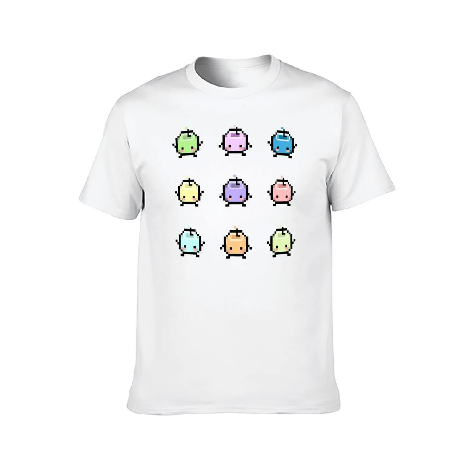 Stardew Valley Pastel Junimos T-Shirt sweat luxury clothing labubu heavy weight t shirts for men