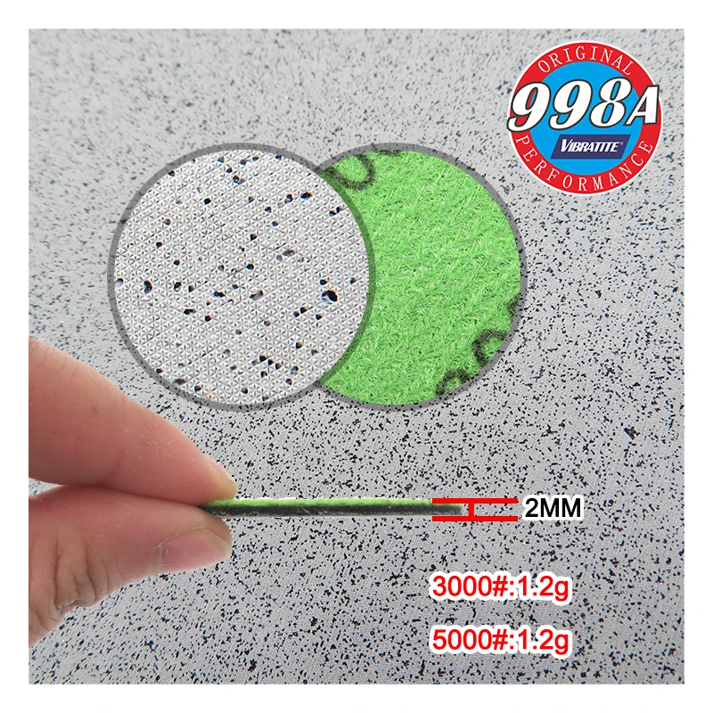 2 Inch 50mm Hook and Loop Foam Disc Wet  Dry Sponge Sandpaper 3000/5000 Grit Sanding Paper for Car Wood Drywall Metal Polishing