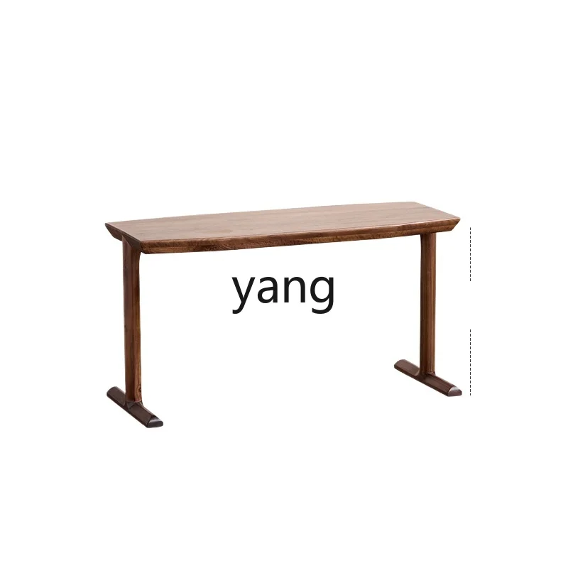 LH simple modern creative corner table all solid wood movable living room sofa side table