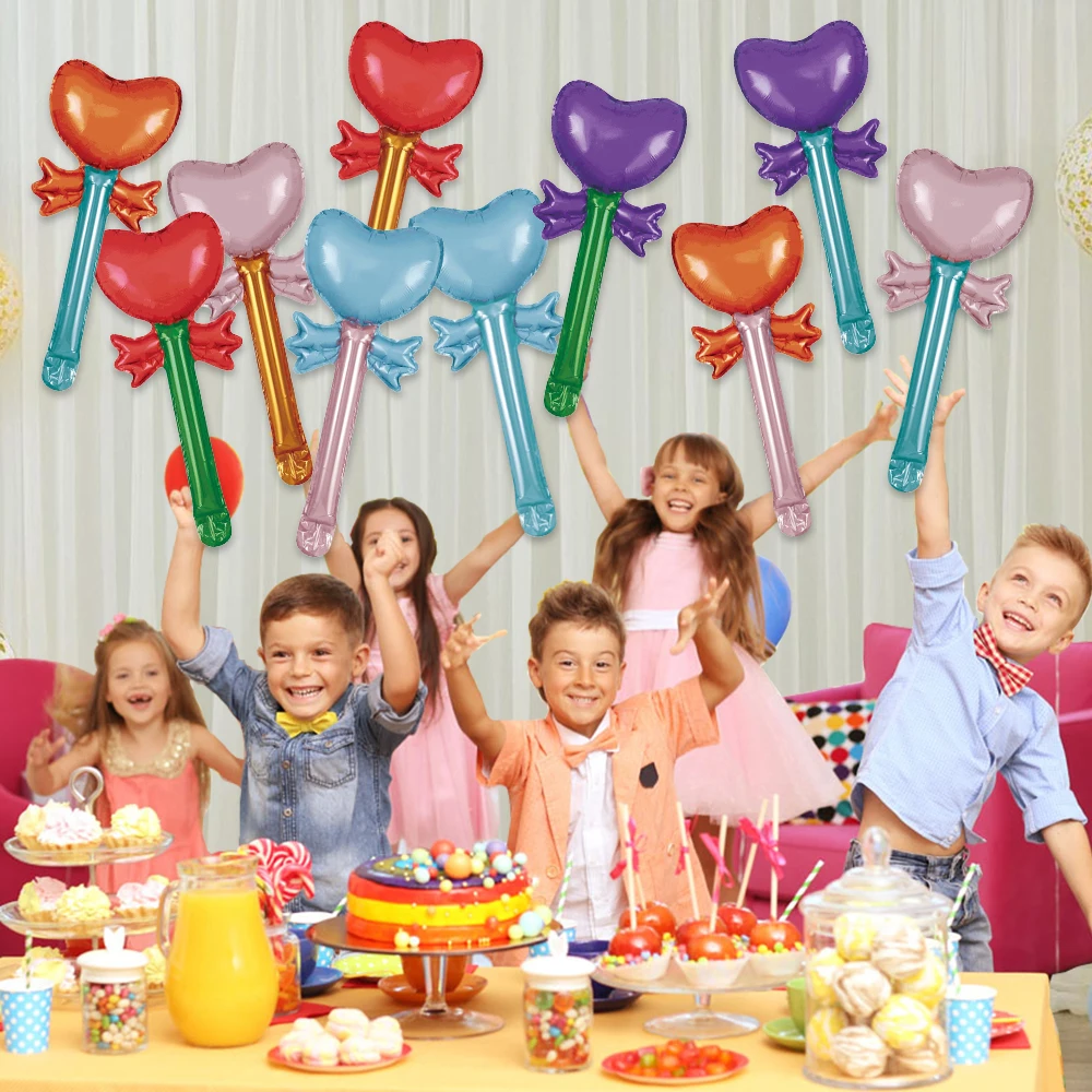 

Heart-Shaped Balloon Stick Wedding Anniversary Valentine's Day Confession of Love Birthday Party Decor Girls Favor Gifts