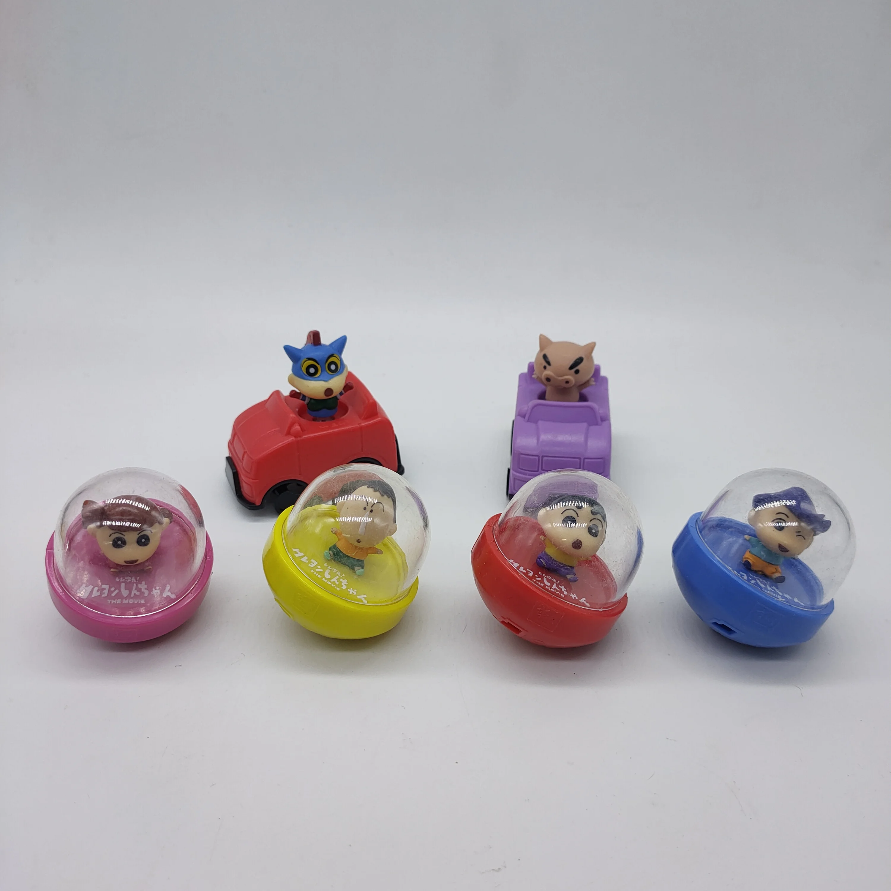 

Cartoon Crayon Shin-chan Hiroshi Misae Boochan Action Figures Capsule Toys Cute Desktop Ornament Collectibles Children's Gifts