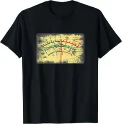 Swr meter-ハム無線演算子Tシャツ、アマチュア無線愛好家、黒