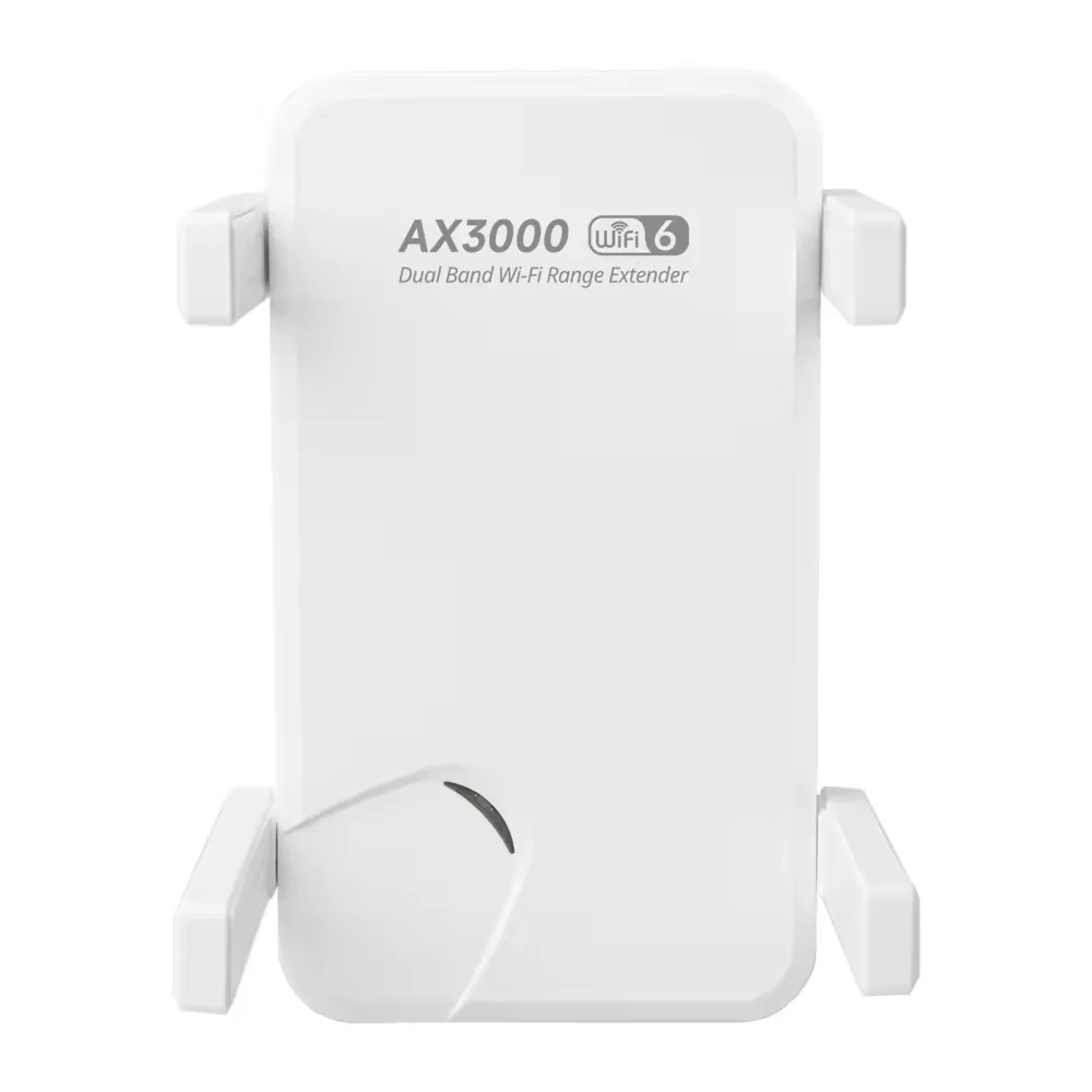 Repetidor WiFi AX3000 de 3000Mbps, extensor inalámbrico de banda Dual de 2,4G y 5GHz, 802.11ax, para el hogar y la Oficina