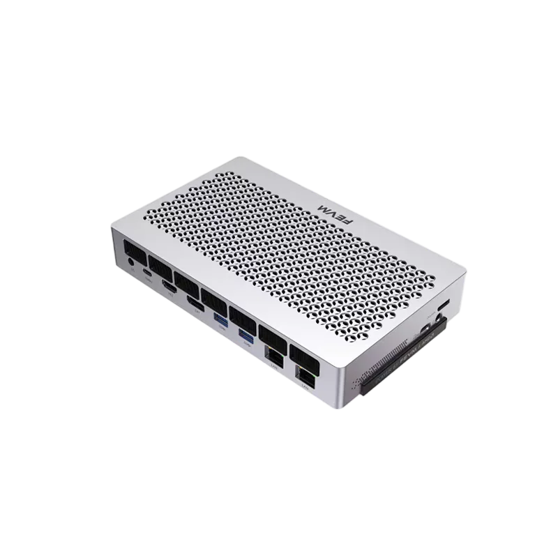 FEVM FAEX1 AMD Ryzen AI MAX+395 Mini Workstation Host MINI PC Gaming Computer WIFI7 BT5.4 USB4 Oculink 10G LAN Port Win11