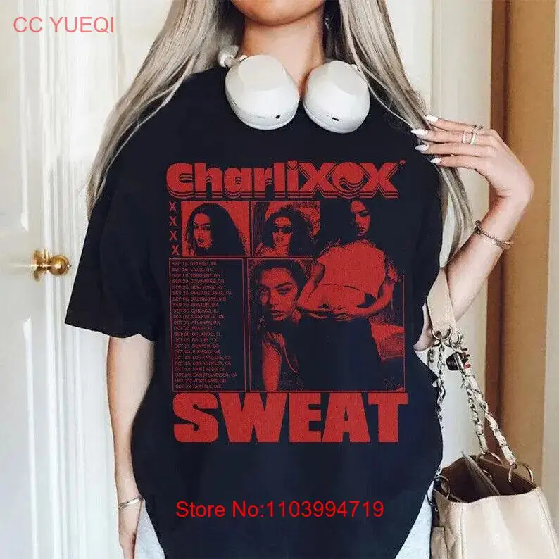 Charli XCX Troye Sivan Tour Shirt, Charli XCX & Troye Sivan Sweat Tour 2024 Tee