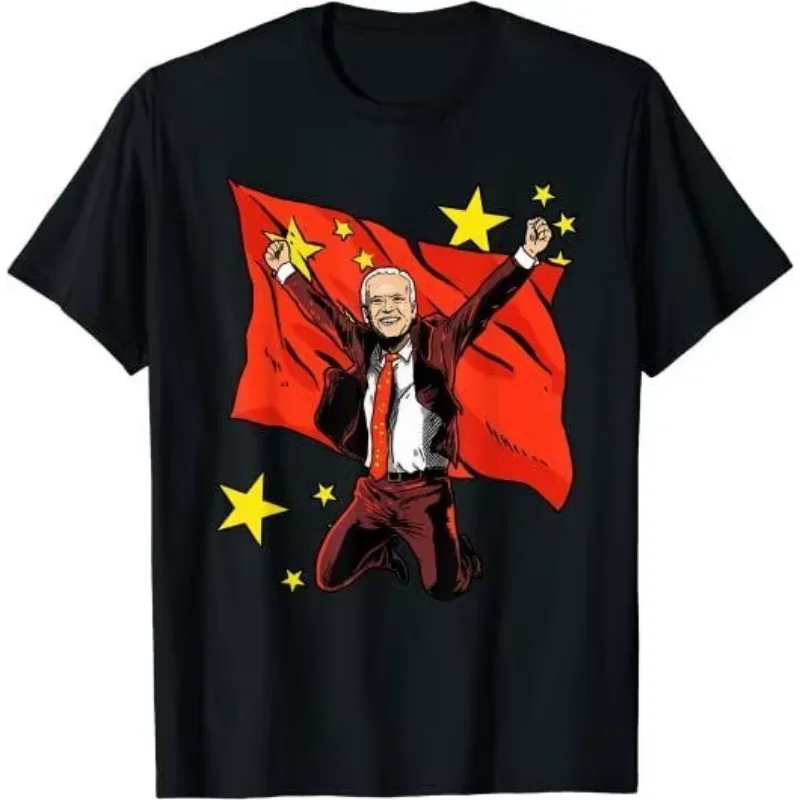 Joe Biden Funny Conservative Republican Tee T-Shirt Anime Graphic T-shirts for Men Clothing Women Tees 100%Cotton Short Sleeve