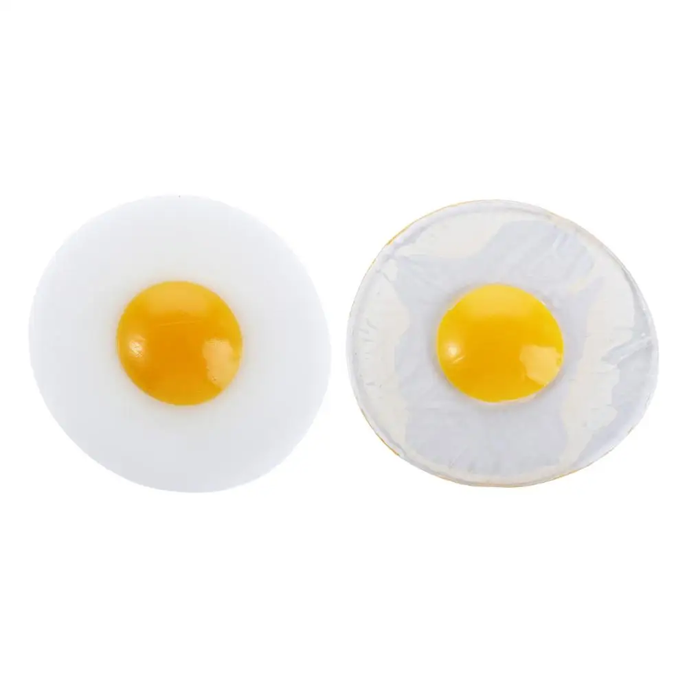 

Children for Adult TPR Pretend Play Kids Toy Omelette Toy Squeeze Eggs Cooking Fried Egg Fried Egg Squeeze Sticky Eggs