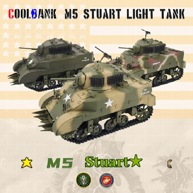 Kubelwagen M5A1 Simulation de réservoir RC à grande échelle télécommande électrique jouet de véhicule militaire multifonction