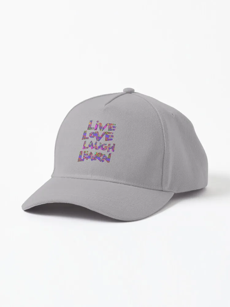 Live Love Laugh Learn Cap For Unisex Adult Outdoor Casual Sun Baseball Caps New Fashion Hat