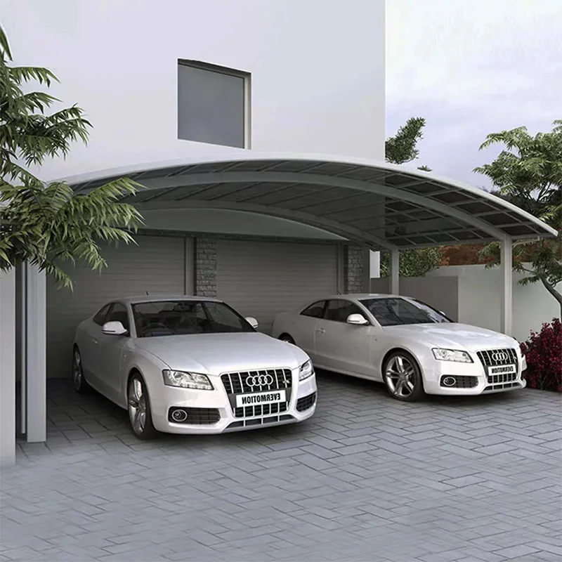 2026 Outdoor Parking Garden VillaShelter Canopy Tent Car Carport Metal Garage  Exterior Sunshade For Aluminium Alloy Cars Shed