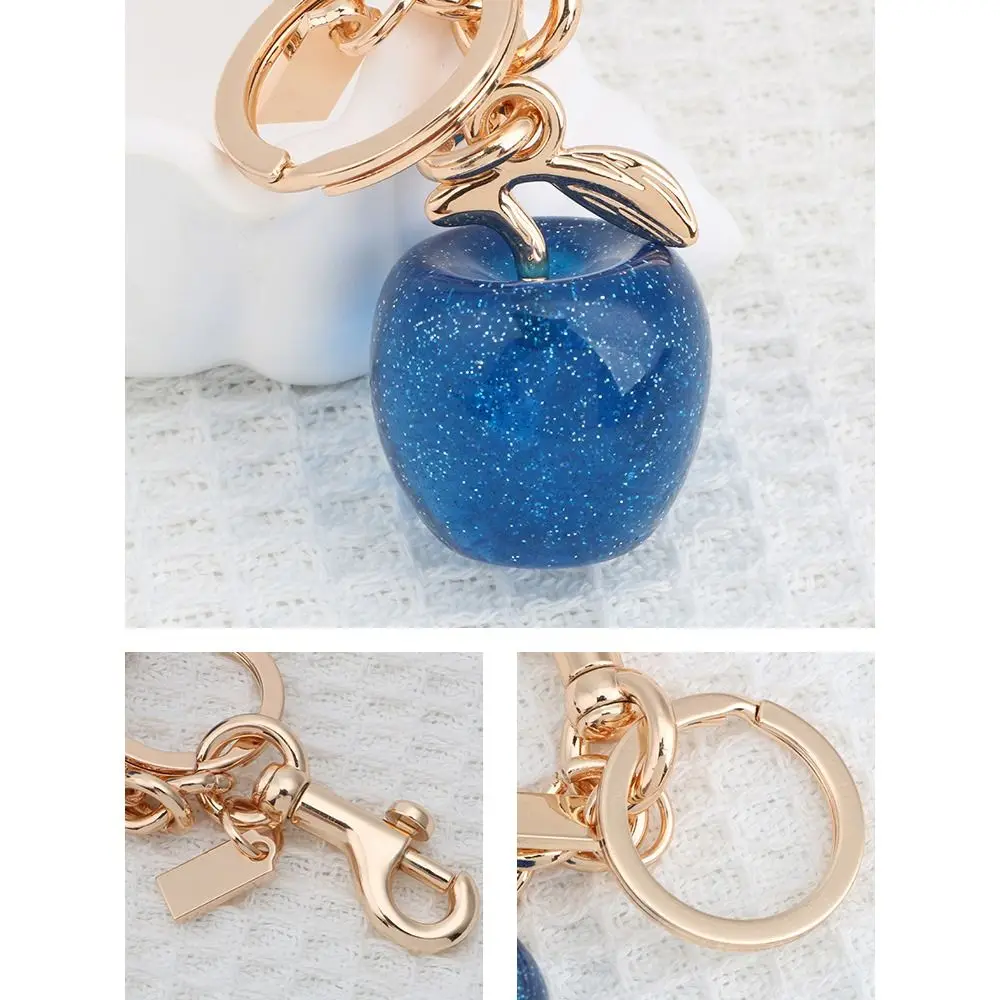 Fashionable Apple Apple Keychain Red Hangable Apple Backpack Pendant Shoulder Bag Decoration Bag