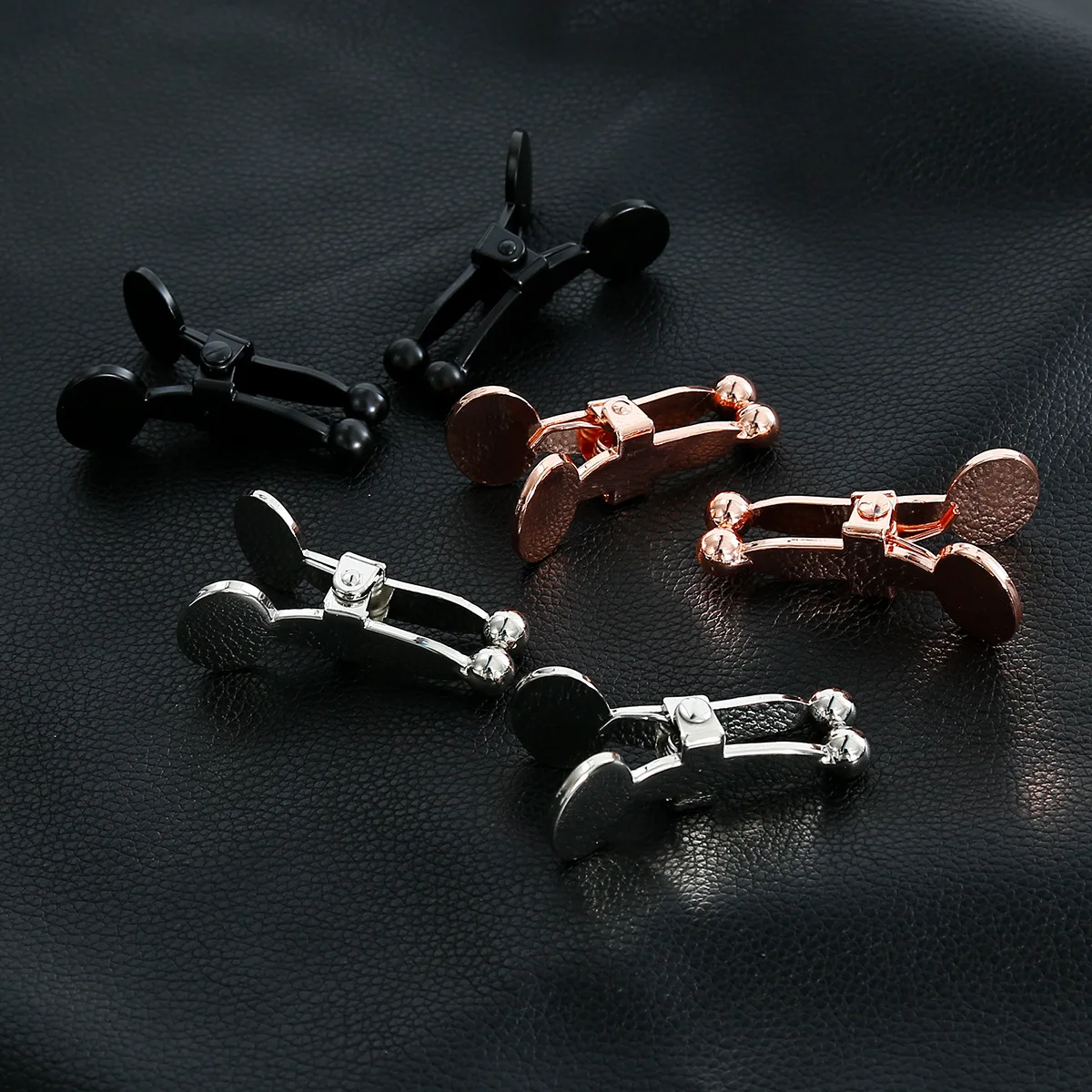 New Style Flirting Nipple Clamps Stainless Steel Breast Stimulator Clip Nipple Accessories Bondage Slave Sex Toys For Adults view 2