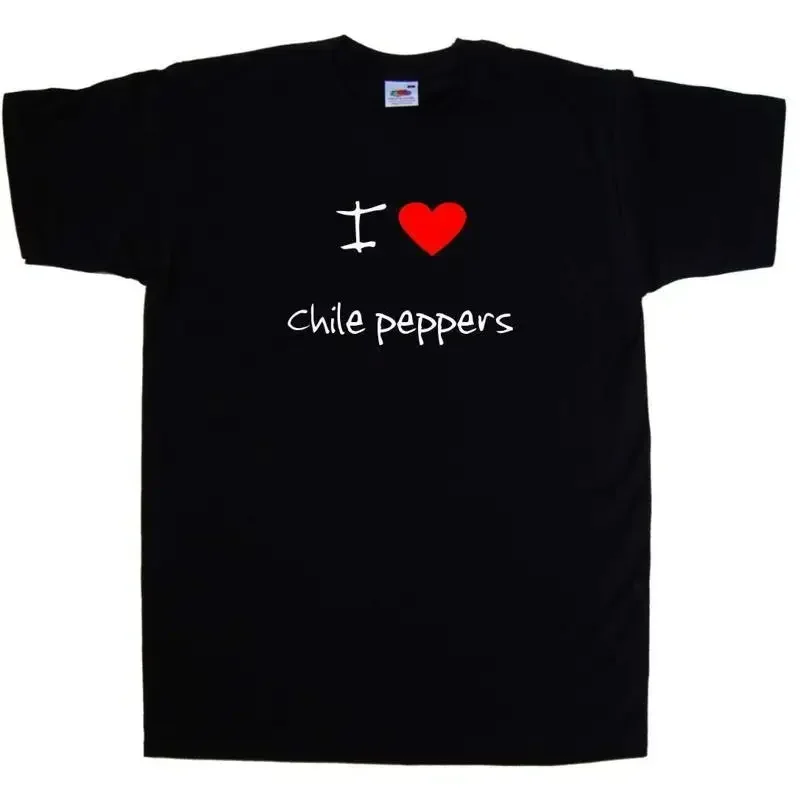 I Love Heart Chile peppers T-Shirt