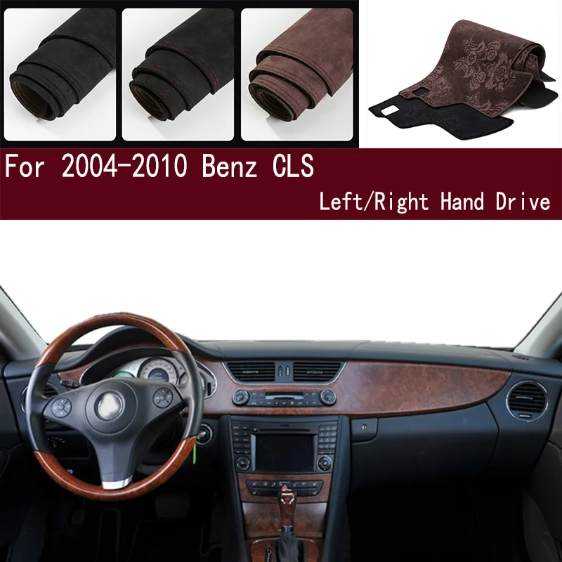 

For 2004-2010 Benz CLS Class 300 500 550 320 C219 W219 Dashmat Dashboard Cover Instrument Panel Sunscreen Pad Ornaments