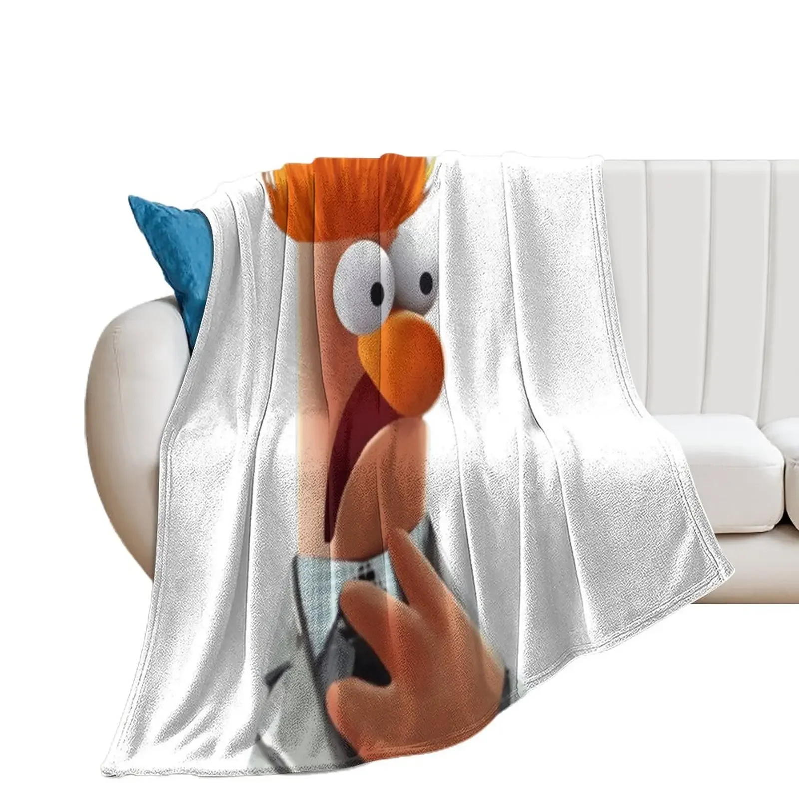 beaker Throw Blanket Plush Comforter Travel Thin Blankets