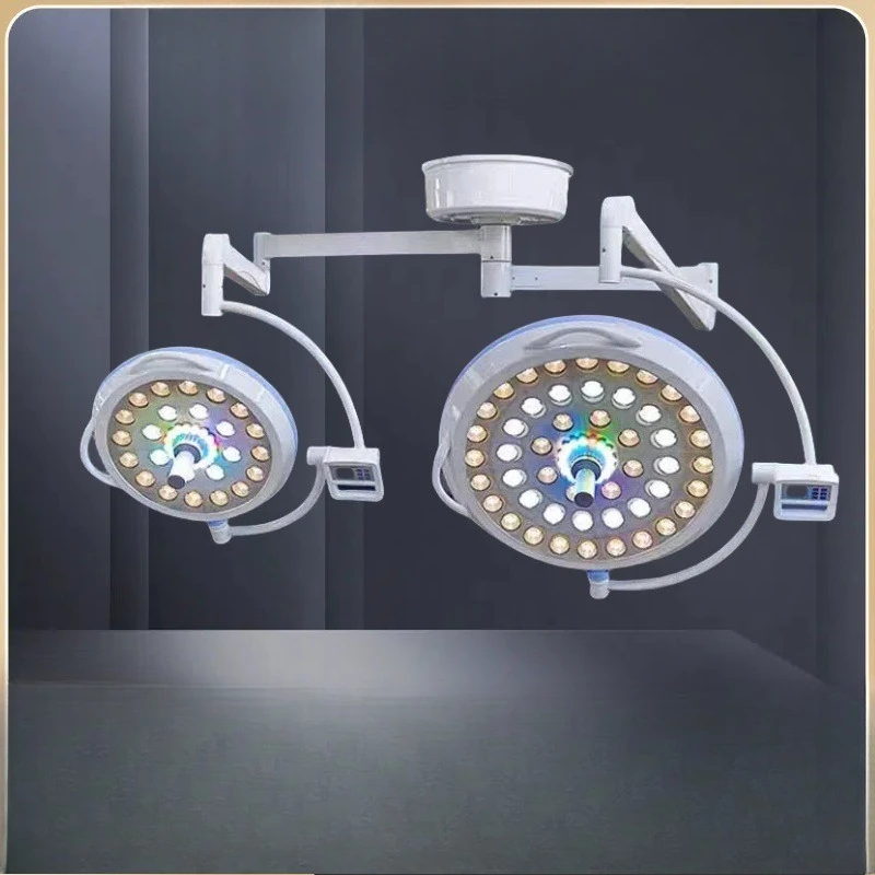 

shadowless lamp single head double head child and mother lamp wall hanging mobile overall reflection halogen lamp shadowless