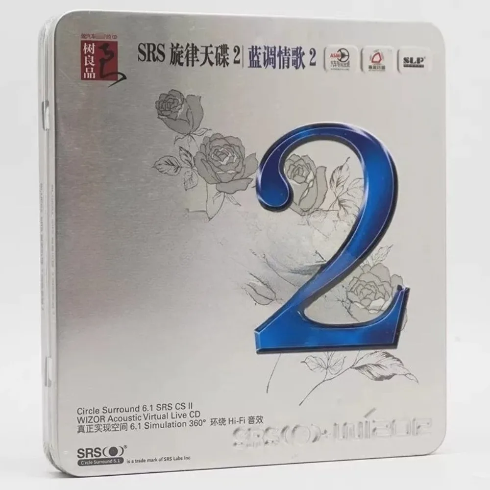 Western Blues R&B Jazz CD - Mellow Pop Ballads & Light Music Collection for Car Playback