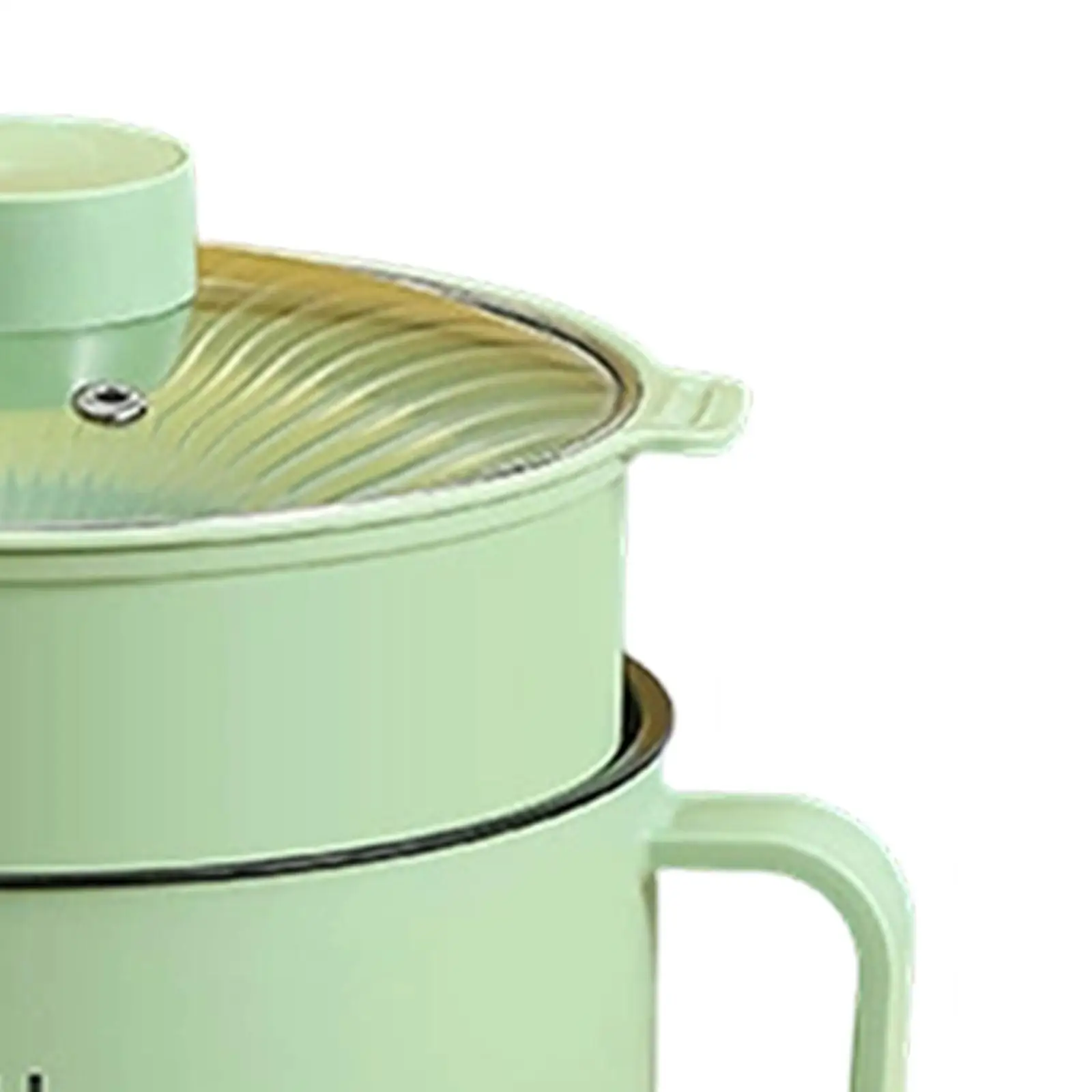 Электрическая кастрюля, легко чистящаяся кастрюля, 2 передачи, регулируемая, с защитой от высыхания для кипячения, супа Шабу Шабу, макарон, яиц, лапши