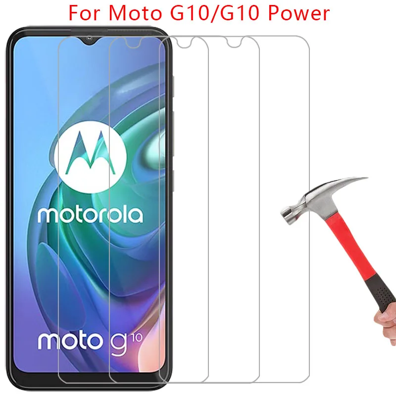 อุปกรณ์ป้องกันหน้าจอสำหรับ Motorola Moto กระจกเทมเปอร์ป้องกันแรง G10บน motorolag10 motog10ก. 10ก. ฟิล์มโทรศัพท์ g10power 10ก.