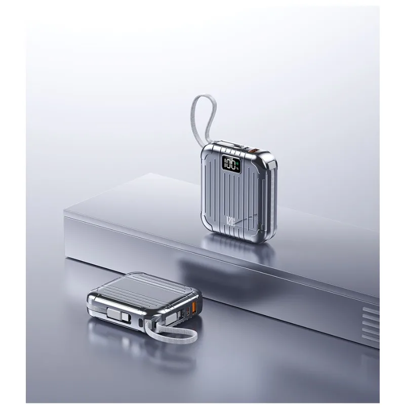 New Super Fast Charging Power Bank 10000mAh Large Capacity PD22.5W Portable Mobile Power Supply