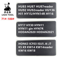 New Lishi 71#-100# HU83 HU87 HU92 HU136 HI1 HY15 HY16 HY17 HY30 HYN11 ign HYN7R HON63 ICF03 ISU5 J6 J7 K5 K9 KW14  KW16 KW18