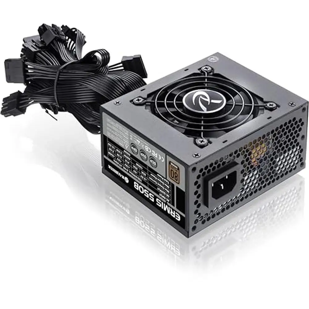 550W Semi Modular Power Supply 80 PLUS BRONZE Certified Intel C6/C7 States Ready High Efficiency High-Quality Components Over