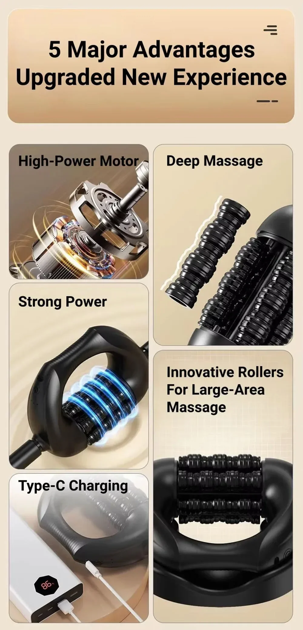 Electric Deep Tissue Massager