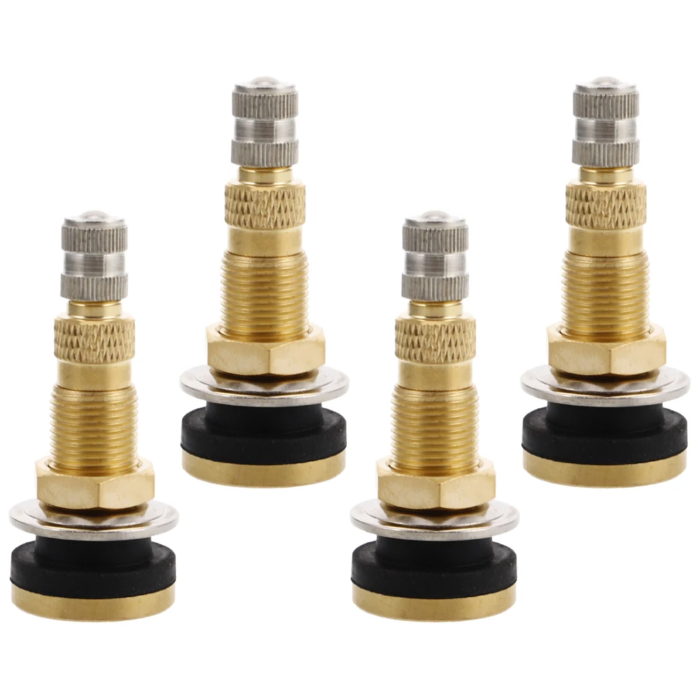 

4 шт. бескамерные усиленные воздушные клапаны для тракторов, прицепов, спецтехники, катков, погрузчиков, сельскохозяйственной техники, для накачивания шин