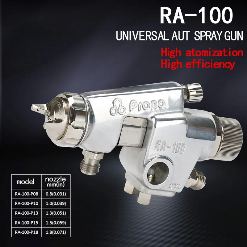 Prona RA-101 RA-100 Automatic Spray Gun RA101 Air Powered Sprayer RA100 Painting Gun