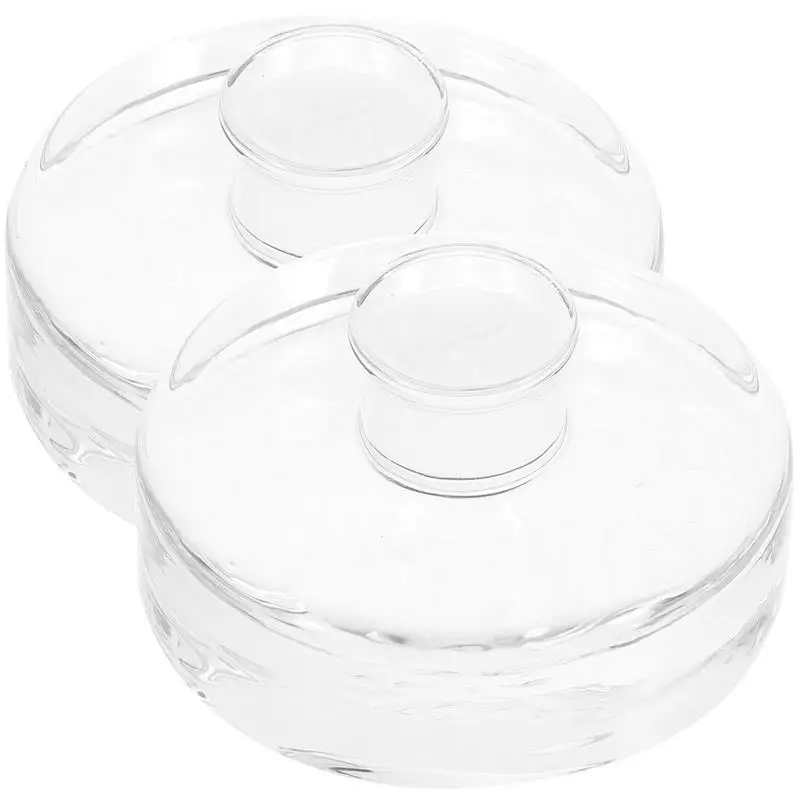 

2Pcs Fermentation Weights Lids Pickle Jar Glass Lid Weights For Preserving Brewing Making Household Kitchen Supplies