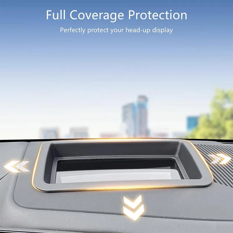 سيارة HUD عرض لجيلي غالاكسي E5 EX5 2024 2025 غطاء واقية رئيس يصل الزجاج المقسى غطاء شاشة اكسسوارات السيارات الداخلية #4