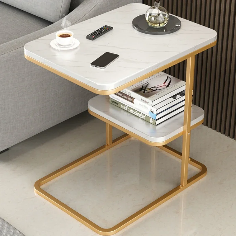 

Coffee Table Modern Simple Small Square Living Room Sofa Side Cabinet Small Table Internet Celebrity Corner