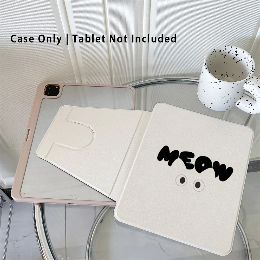

360 ° Rotating Foldable Case to Easily Protect Your Pad: Compatible with iPad Air 6,Air 5,4,10,2024,air m3/a16 2025