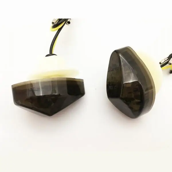 LED Turn Signal Bulbs Mini Teardrop Indicator Lamp Low Power Quick Response Motorcycle Lights