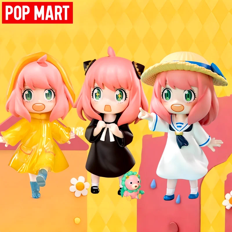 

POP MART Spy X Family Anya Forger Daily Lifte Series Blind Box Collectible Anime Figurine Desktop Decor Girl Boy Birthday Gif
