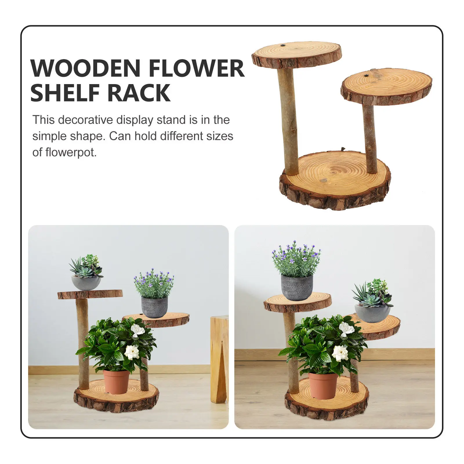 Wooden Dessert Rack Cupcake Holder Household Multi-Layer Cake Stand Party Wedding Table Centerpiece Decorative Fruit Tray