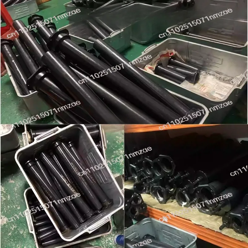 5インチ33爪中空油圧チャックワークピースポジショナー制限装置、調整可能なダストカバーと防水プラグ付き