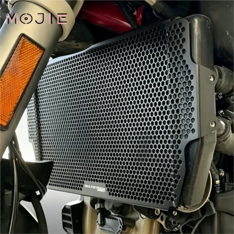 For Ducati Multistrada MTS 950 950S 2017-2022 Aluminium Radiator Grille Guard Oil Cooler Guard Protector Motorcycle Accessories