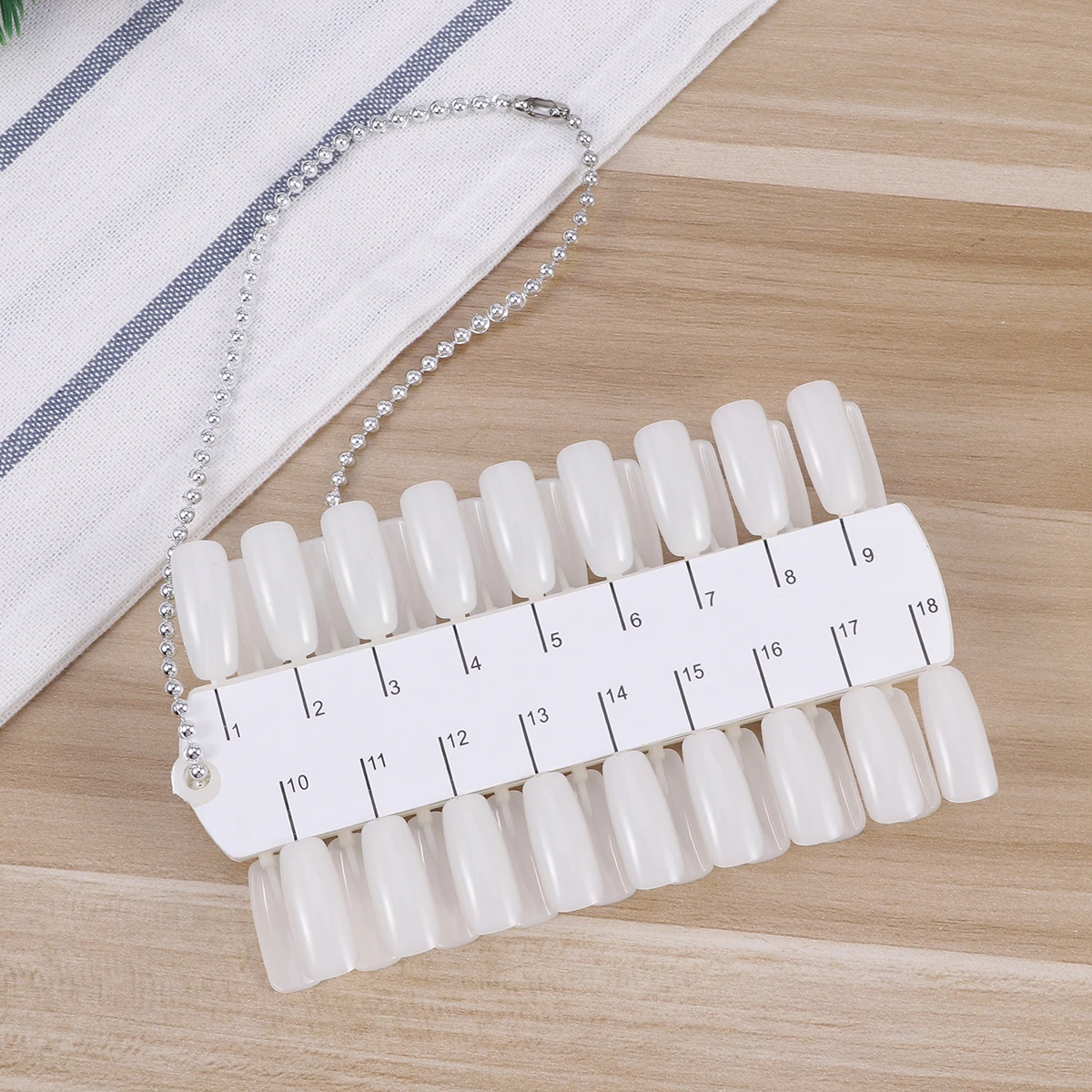 

3 Pcs Nail Color Palette Display Board Tool Art Practice Manicure Polish 24 Tips Acrylic Durable Home Salon Use