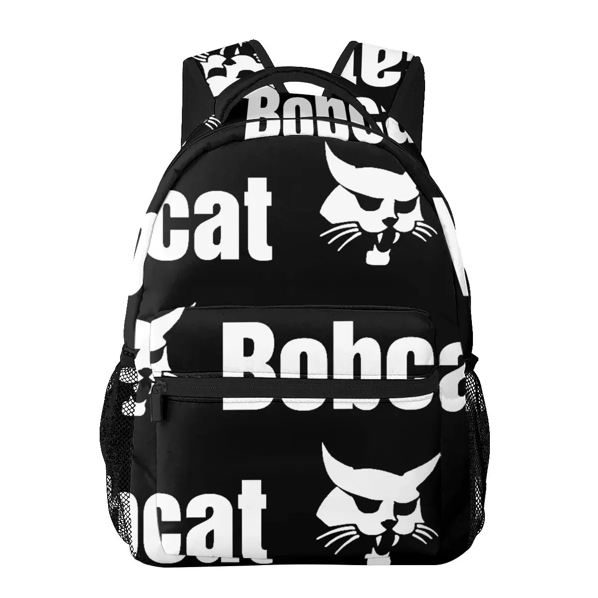 Bobcat Logo Casual Backpack Unisex Students Leisure Travel Computer Backpack