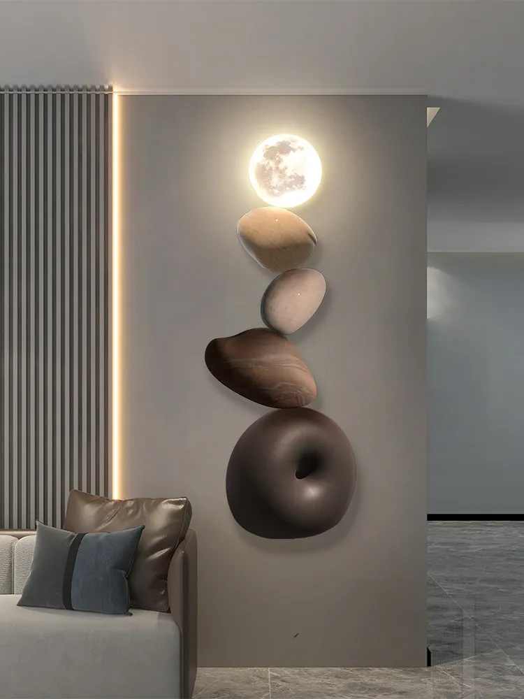 Time comes to operate decorative paintings with LED high-end wall lights, entrance corridors, corridors, and illuminated hanging