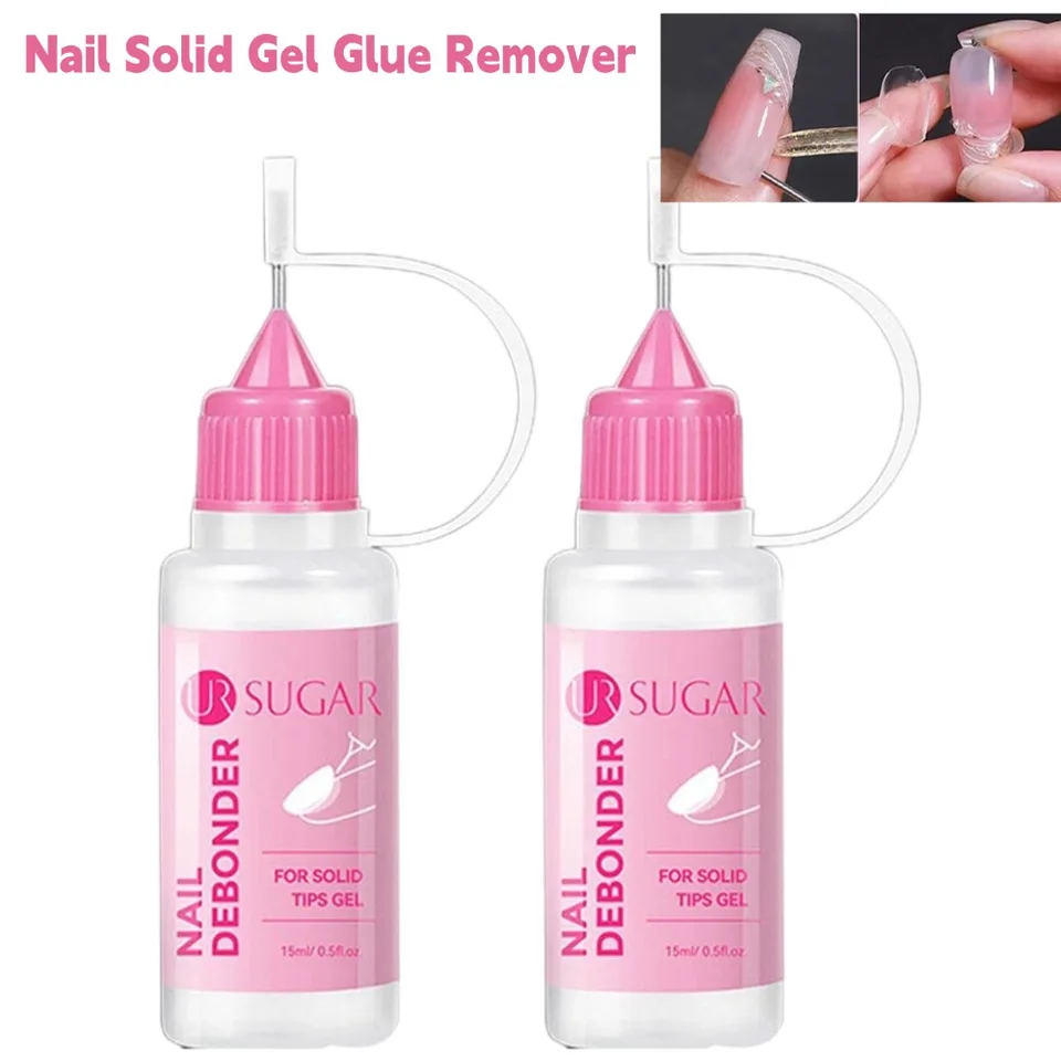 Removedor y Disolvedor de Gel Sólido para Uñas, Disolución Rápida para Tips y Uñas Postizas, Herramienta Rápida de Manicura