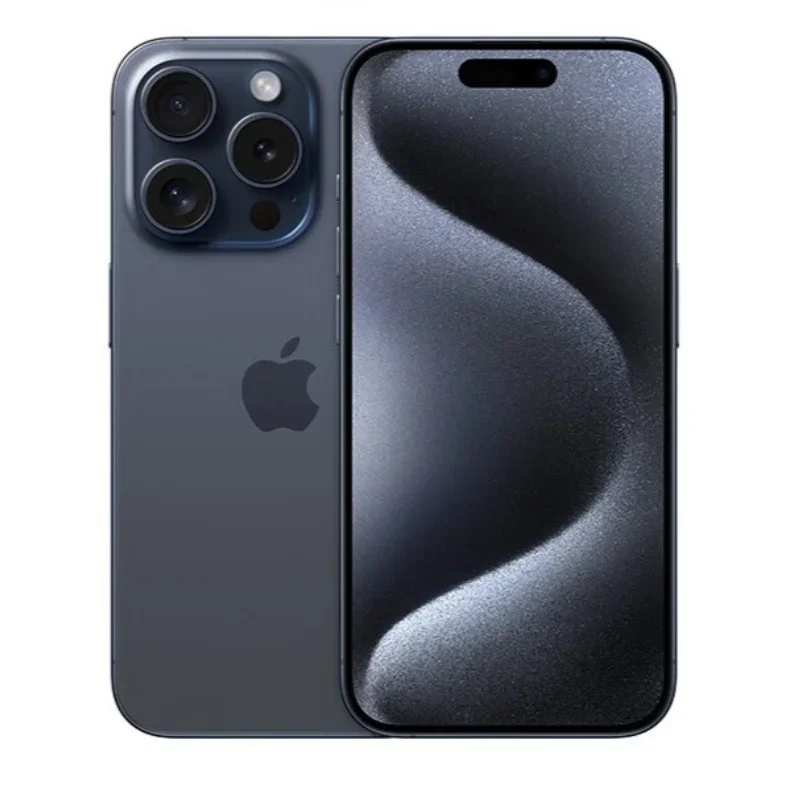 هاتف iPhone 15 pro الأصلي ثنائي eSIM 6.1 أصلي LTPO Super Retina XDR OLED Face ID NFC A17Pro 8GB 128/256GB 98% جديد 5G هاتف محمول #5