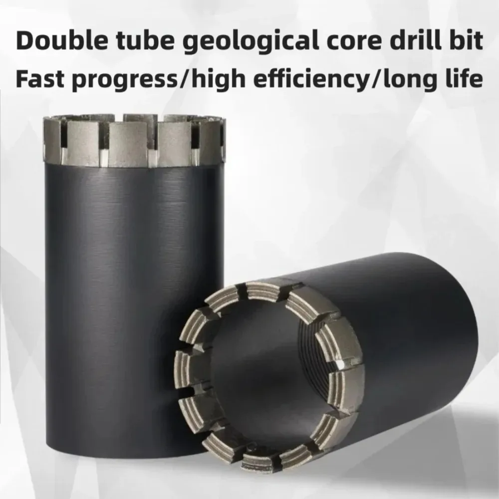 Geological Borehole Drilling HTW Series Wireline Casing Shoe Drill Bit For Full Hydraulic Rig Coring Operation