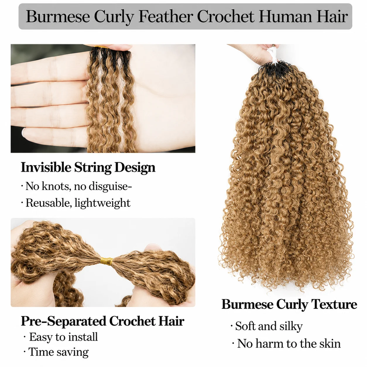 Thumbnail 2 - #32 Trending Crochet Hair Extensions Right Now