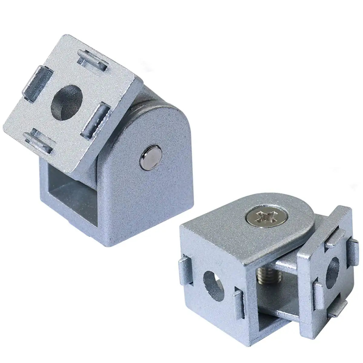 Flexibles Drehgelenk aus Zinklegierung für Aluminium-Strangpressprofil 2020 3030 4040, rechtwinkliger willkürlicher Aluminiumprofil-Stecker – Detail 21