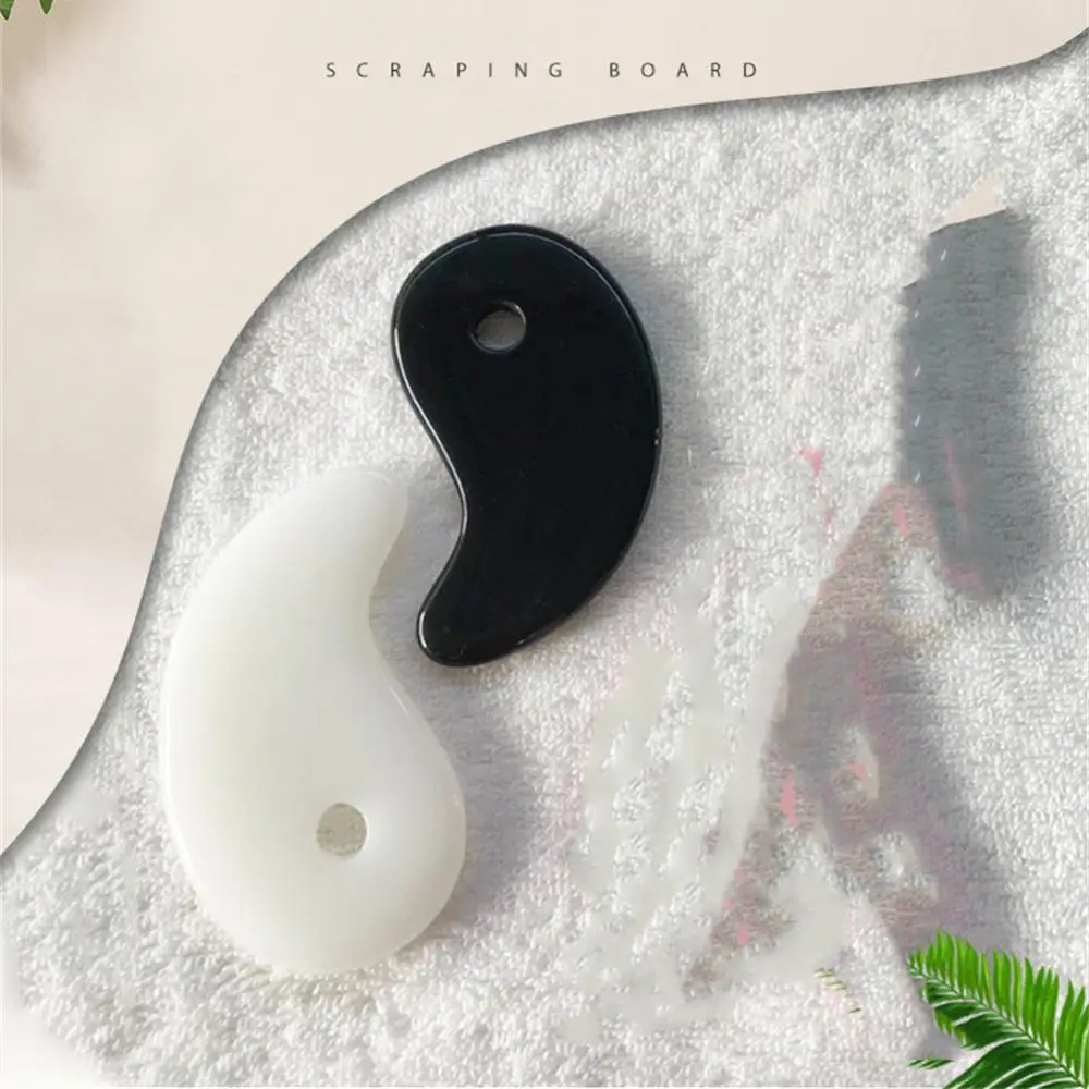 Gua Sha Plate Massage Waist Resin Heart-shaped Gua Sha Plate Resin Scraping Relaxation Beauty Salons Neck Back Manufacturer