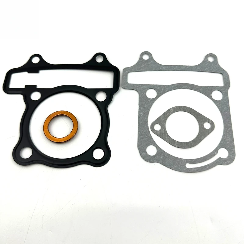 Junta da cabeça do cilindro do motor, 2 peças, 62,5 mm, 4 tempos, adequada para gy6 170cc 180cc 200cc atv quad go kart