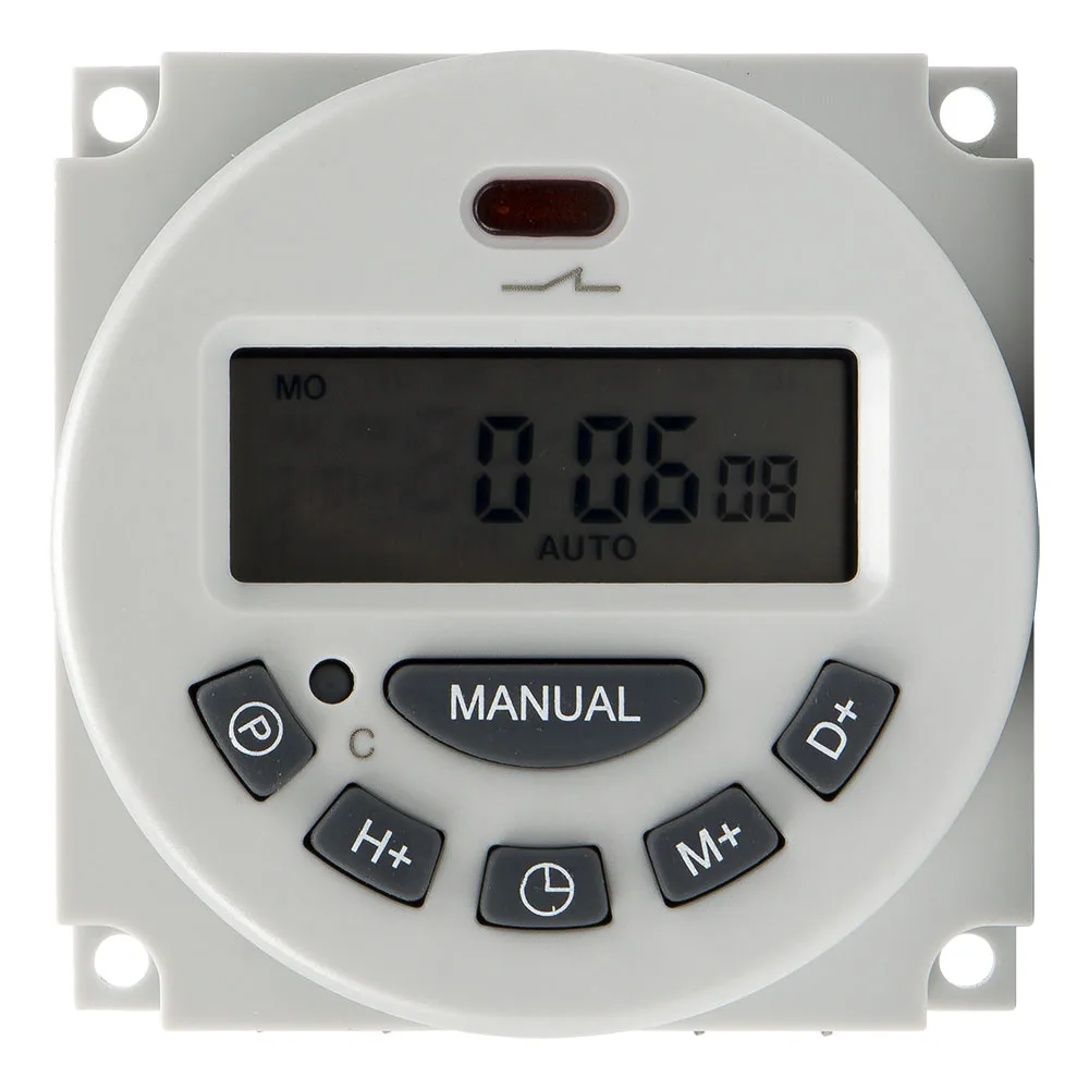 L701 CN101A 16A interruptor de tiempo digital temporizador electrónico programable semanal AC 220V 110V AC/DC 24V 12V