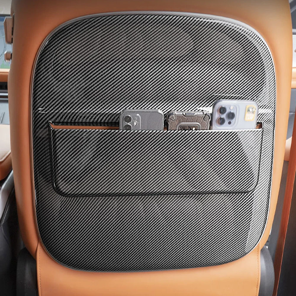 

For Xpeng G9 Seat Backrest Kick Plate ABS Rear Seat Kick Plate Backrest Cushion Automotive Parts